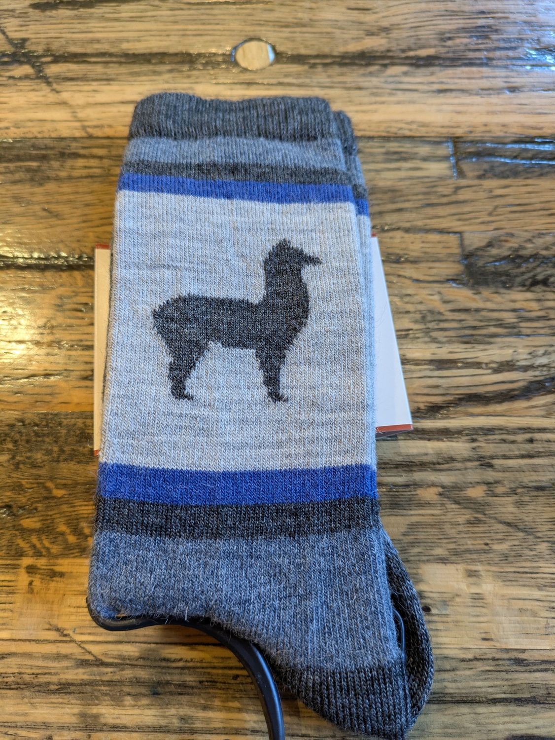 Striped Alpaca Sock