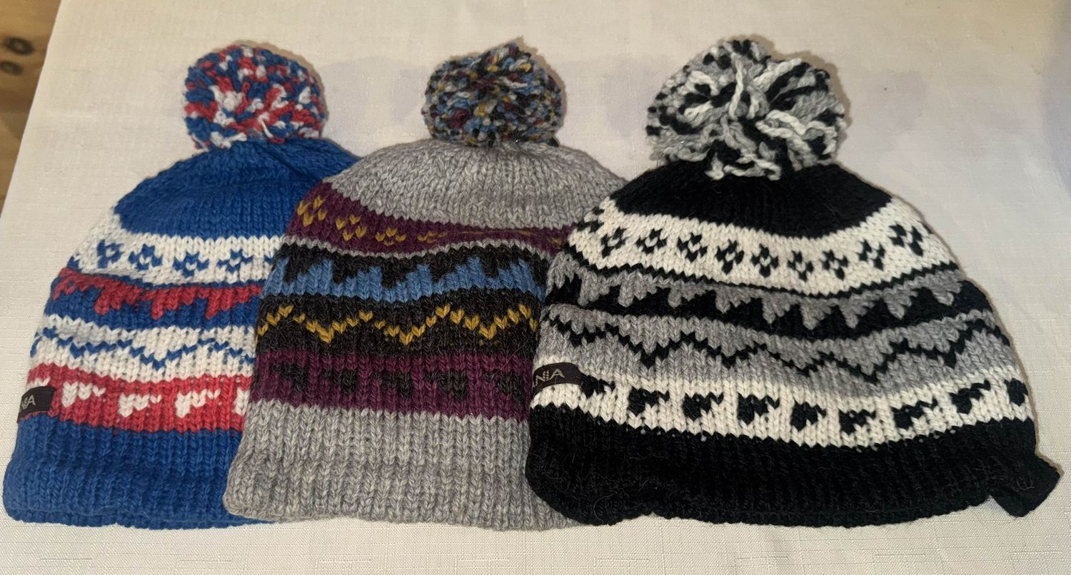 Child's PomPom Hat