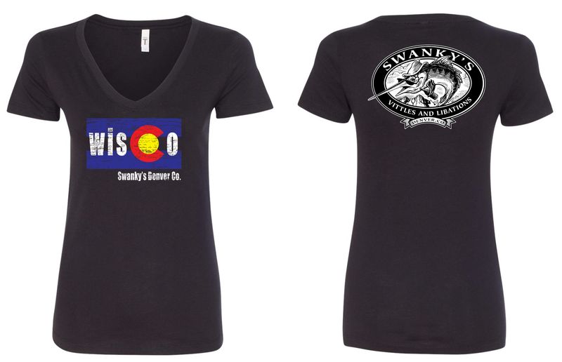 Women's Swanky's "Wisco" T-Shirt