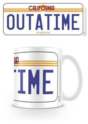 Back to the Future (License Plate) Mug