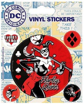 Harley Quinn (Retro) Stickers