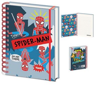 Marvel (Spider-Man Sketch) A5 Notebook