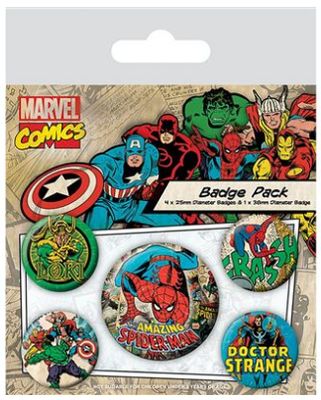 Marvel Comics (Spider-Man) Badge Pack