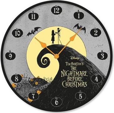 Nightmare Before Christmas (Jack &amp; Sally) Wall Clock
