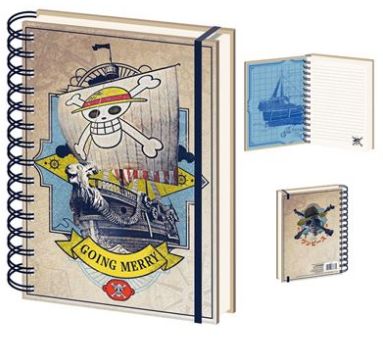 One Piece Live Action (Going Merry) A5 Wiro Notebook