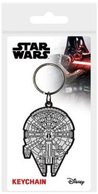 Star Wars (Millennium Falcon) PVC Keychain