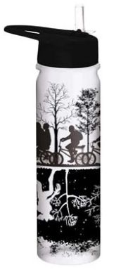 Stranger Things Plastic Bottle, Colour: Upside Down
