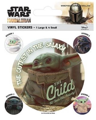 Star Wars: The Mandalorian (The Child) Stickers