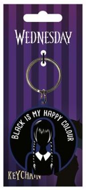 Wednesday (Happy Colour) PVC Keychain