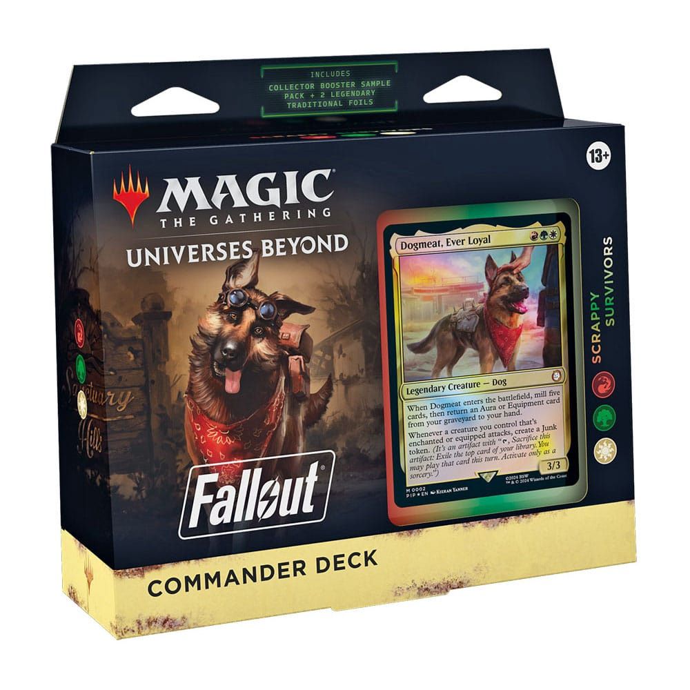 Magic: The Gathering Universes Beyond: Fallout Commander Deck Scrappy Survivors