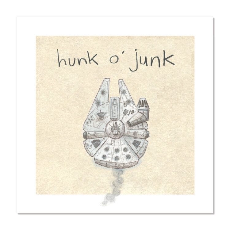 Hunk o&#39; Junk - print