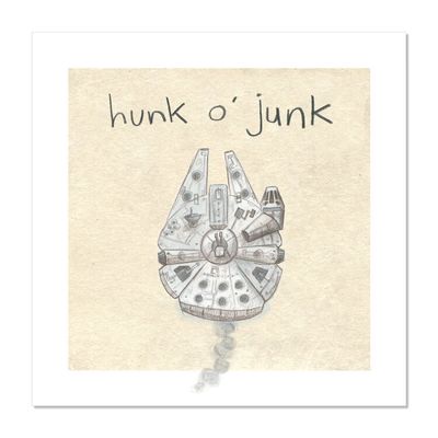 Hunk o&#39; Junk - print