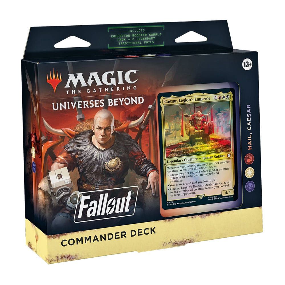 Magic: The Gathering Universes Beyond: Fallout Commander Deck Hail Caeser