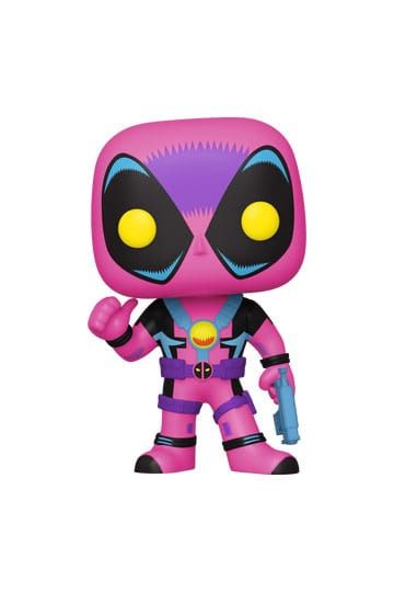 Marvel POP! Vinyl Figure Blacklight - Deadpool 9 cm