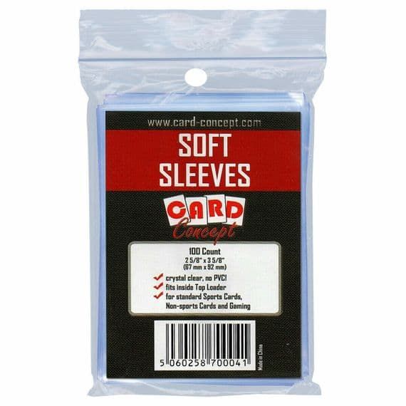 Card Concept Soft Sleeves - 100 pack