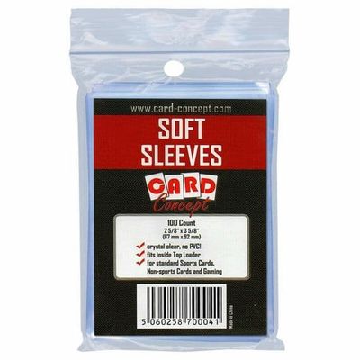 Card Concept Soft Sleeves - 100 pack