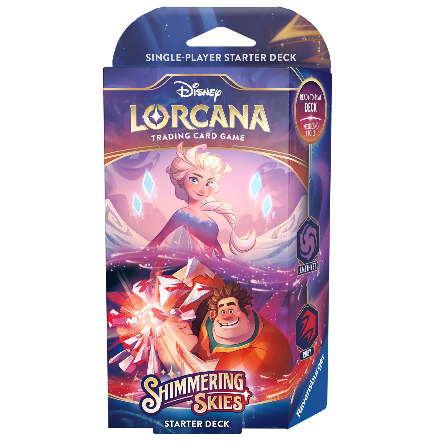 Starter Deck - Shimmering Skies - Amethyst &amp; Ruby (Elsa &amp; Ralph)