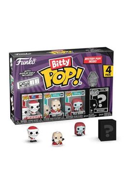 Nightmare Before Christmas Bitty POP! Vinyl Figure 4-Pack Santa Jack 2,5 cm