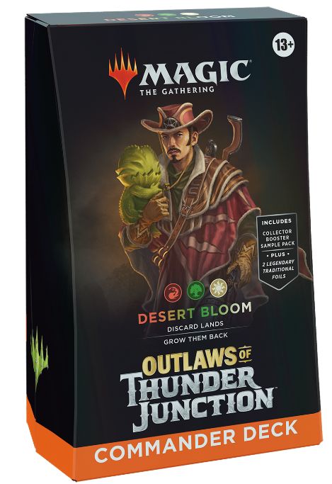 Magic: The Gathering: Outlaws of Thunder Junction Commander Deck - Desert Bloom