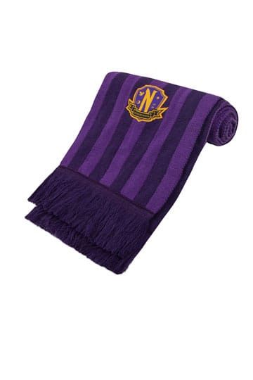 Wednesday Scarf Nevermore Academy Purple
