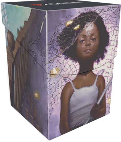 Duskmourn Aminatou, Veil Piercer (Commander) 100+ Deck Box