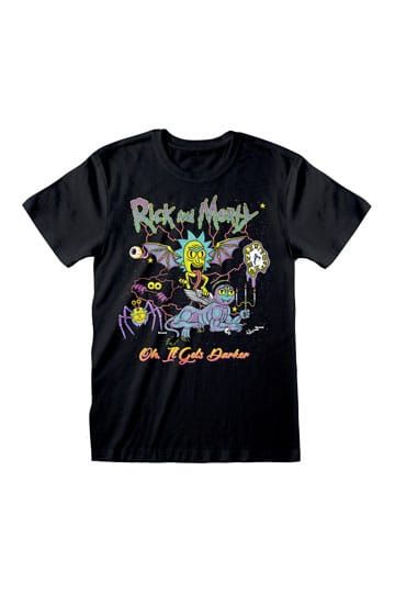 Rick &amp; Morty T-Shirt Oh It Gets Darker