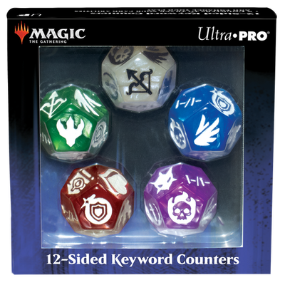 Ultra Pro - 12 Sided Keyword Counters for Magic: The Gathering