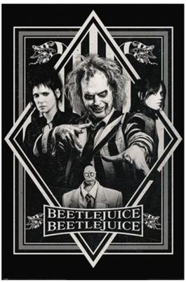 Beetlejuice 2 (Black &amp; White) Maxi Poster