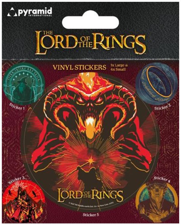 The Lord of the Rings (Be Bold) Stickers