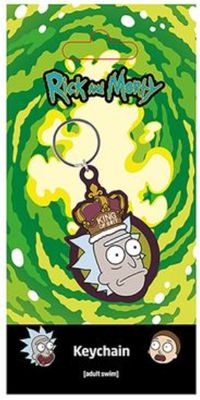 Rick and Morty (King of S**T) PVC Keychain
