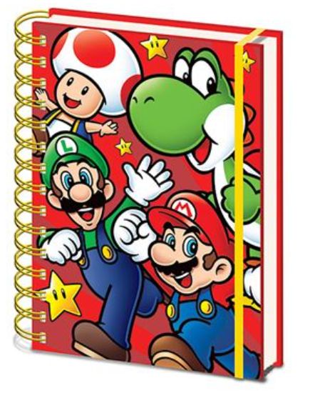 Super Mario (Core Run) A5 Wiro Notebook