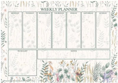 Winnie the Pooh (Meadow) A4 Desk Pad