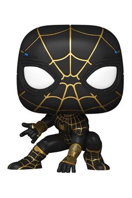 Spider-Man: No Way Home POP! Vinyl Figure Spider-Man (Black &amp; Gold Suit) 9 cm