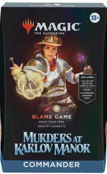 Magic: The Gathering: Murders at Karlov Manor Commander Deck - Blame Game