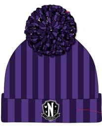 Wednesday Pom-Pom Beanie