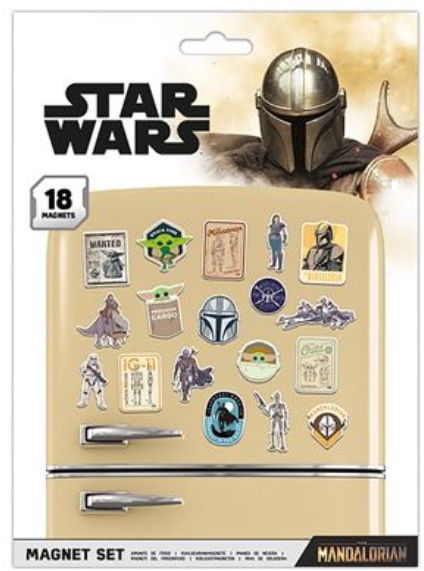 Star Wars: The Mandalorian (Bounty Hunter) Magnet Set