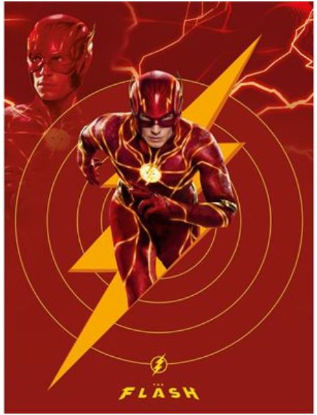 The Flash (Energy) Movie Canvas