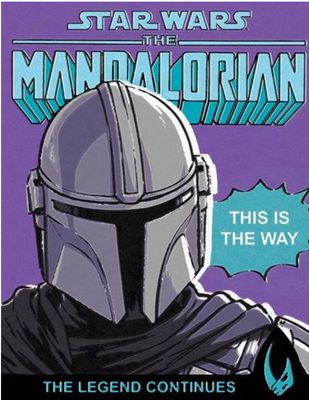 The Mandalorian (This is the way) 40 x 50 Canvas