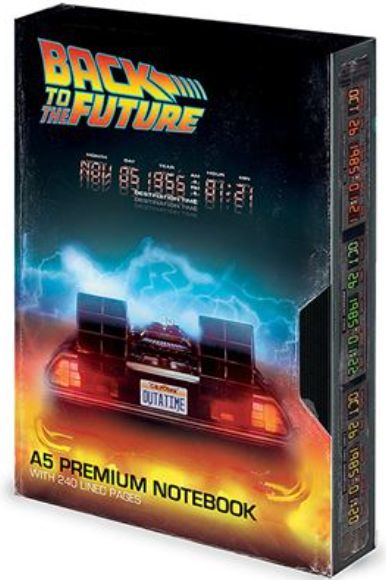 Back to the Future (VHS) A5 Premium Notebook