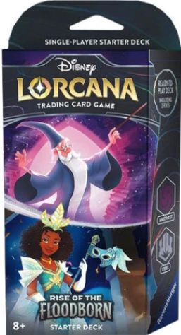 Rise of the Floodborn Starter Deck - Amethyst &amp; Steel (Merlin &amp; Tiana)