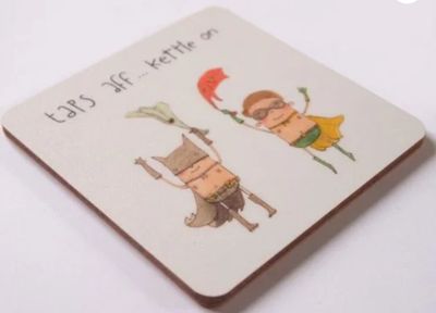 Taps aff...kettle on Coaster