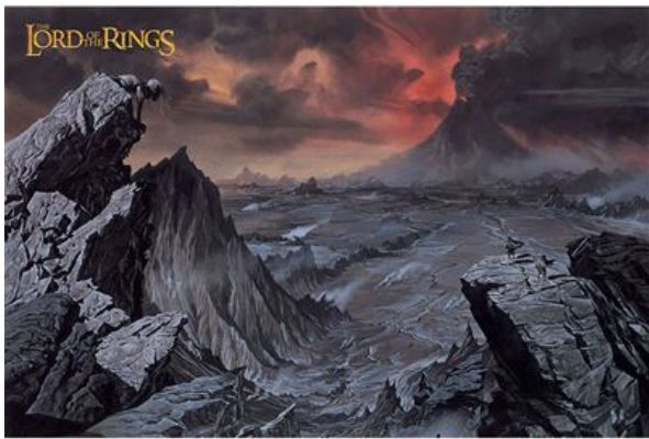The Lord of the Rings (Mount Doom) maxi poster
