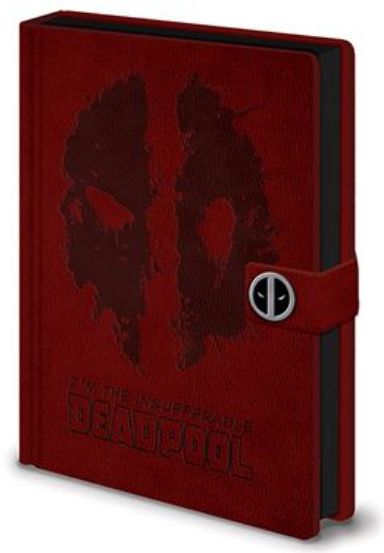 Deadpool (Splat) A5 Premium Notebook