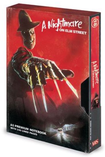 A Nightmare on Elm Street (Video Nasty) VHS A5 Premium Notebook