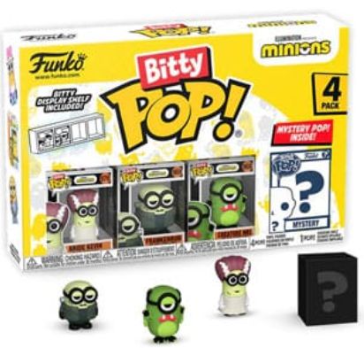 Minions Bitty POP! Vinyl Figure 4-Pack Frankenbob 2,5 cm