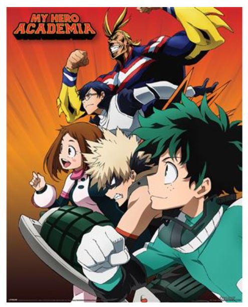 My Hero Academia (Heroes to Action) Mini Poster