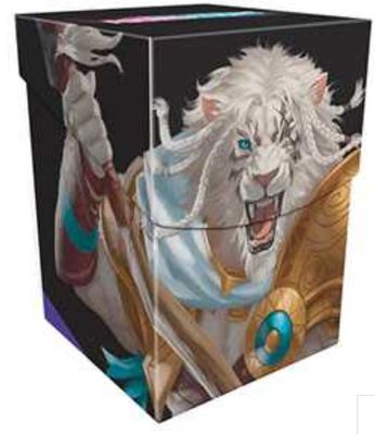 Ajani - Foundations 100+ Deck Box Light
