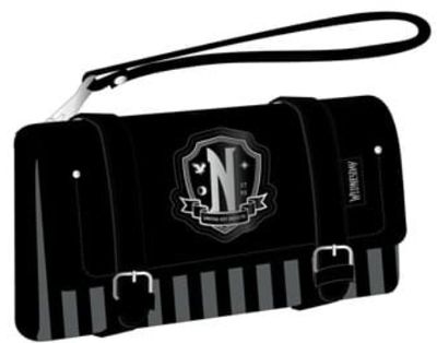 Wednesday Faux Leather Handbag Nevermore