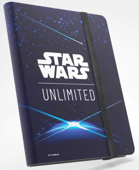 Gamegenic Star Wars: Unlimited 18-Pocket Album - Card Back Blue