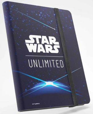 Gamegenic Star Wars: Unlimited 18-Pocket Album - Card Back Blue
